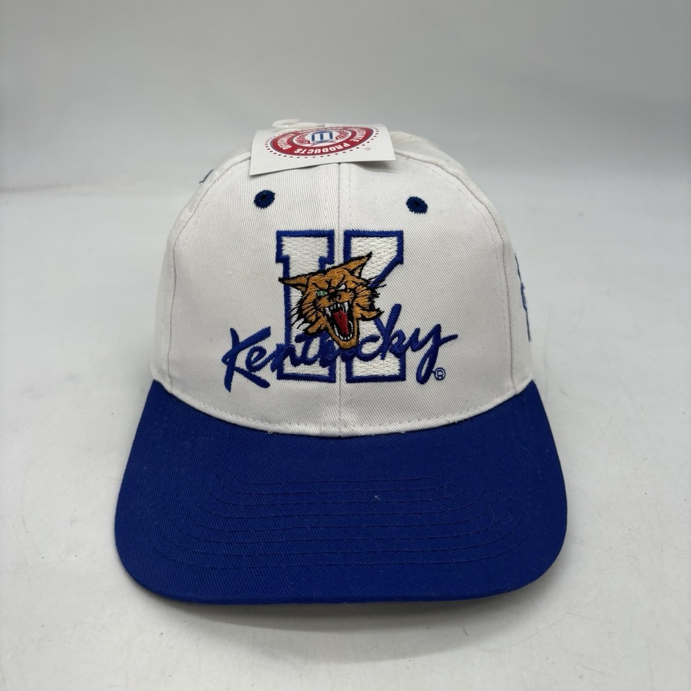 Kentucky Wildcats Snap Back Hat Pro Line Cap NCAA Made In USA Vintage OSFA NWT